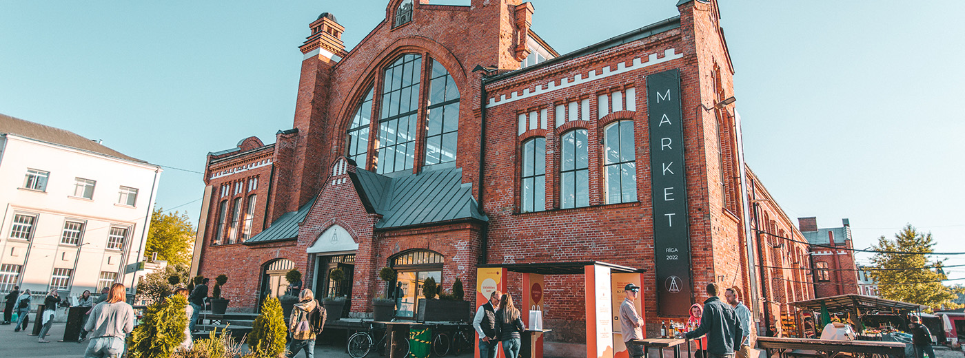 Agenskalns market in Riga