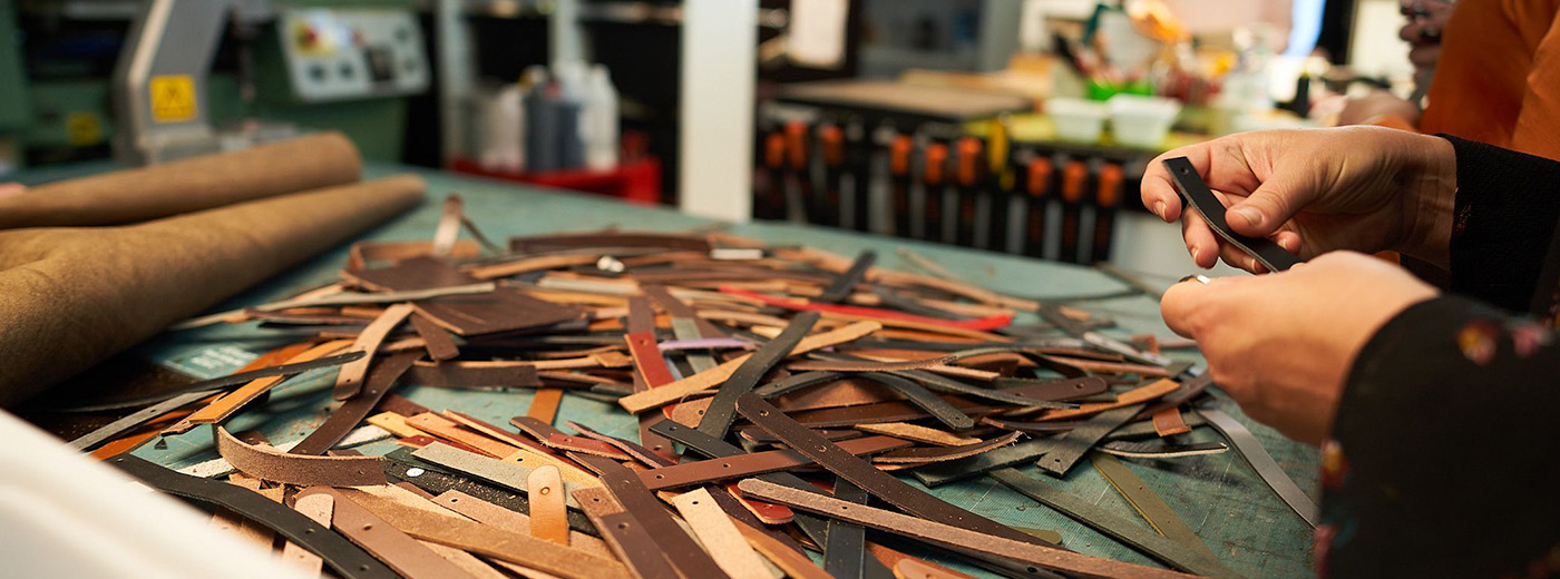 Leather workshop in Tallinn