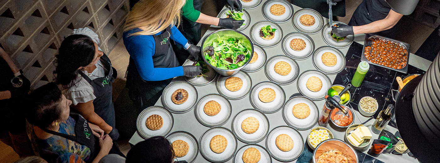 Cooking together in Tallinn