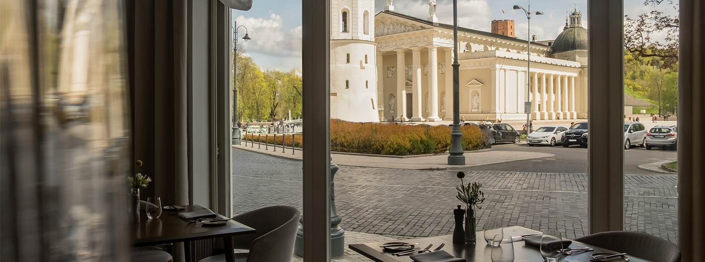 Grand Hotel Vilnius Telegrafas Restaurant